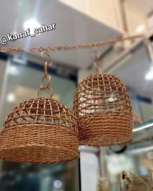 لوستر چوب مروار یا حصیری